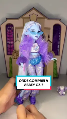 Respondendo a @🍓`✦ttalgi✦... Onde eu comprei a minha Abbey G3 ? 💙 #monsterhigh #collection #collector #compra #abbey #tradeinn #mh 