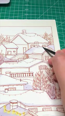 Merry Christmas!🎉🎉🎉#art #colour #coloringbook #coloring #satisfyingcoloring #watercolor #merrychristmas 