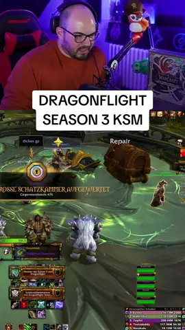 Dragonflight Season 3 KSM✅️ #dragonflight #twitch #warcraft #twitchclips #Amirdrassil #Blizzard #worldofwarcraft #Streamer #community 