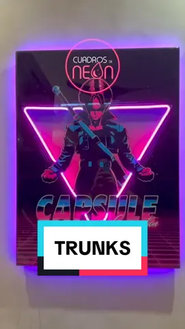 🟣 Trunks #dragonball #dbz #trunks #cuadrosdeneon #regalos #regalosoriginales