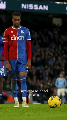 Just Michael Olise being the coolest man in the Etihad 😎🥶 #crystalpalace #mancity #olise #PremierLeague 
