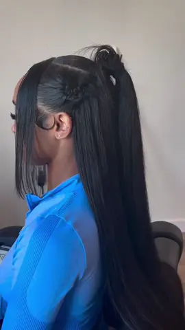 Flat butterfly french braid half up half down  😍😍😍
 #perstarhair #perstarhaironamazonuk #amazonhairfinds #humanhairbundles #straighthair #halfuphalfdown #halfuphalfdownhairstyle #christmasgift #straighteninghair #bundlesale 