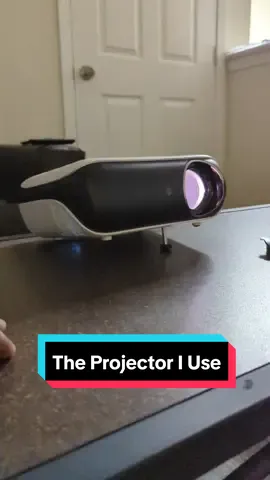 Making the switch from TVs to Projectors is honestly convenient #giftfromthetiktokshop #happrun #projector 