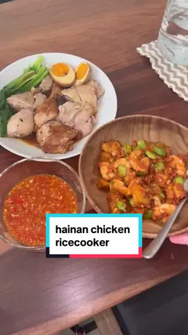 kingkong gembuls makan hainan chicken rice ricecooker 🤭❤️