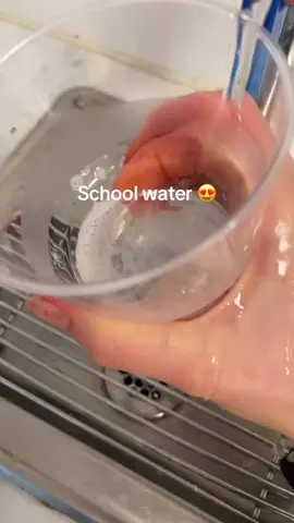 Why is it chunky 😭#fyp #school #water 
