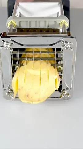 Electric French Fry Cutter Machine #homegoodsfinds #homehacks #amazonfinds #kitchengadgets 
