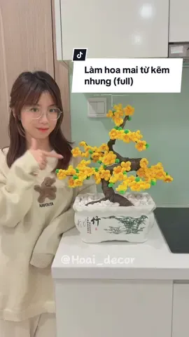 Các bác phe hoa mai hay là hoa đào ngày Tết đây ạ #hoaidecor #decorhengheo #vtvcab #DIY #decor 