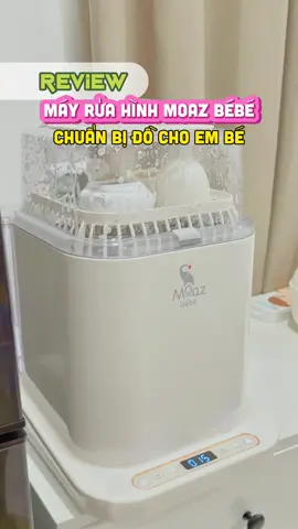 Hành trình làm mẹ bỉm | lần đầu dùng máy rửa bình moazbebe #emsuadiary #moazbebe #nuocruabinhsua #mayruabinhmoazbebe 