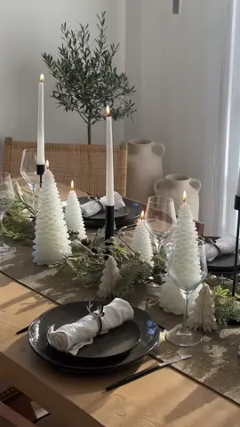 Mettez la table avec @Villa Delly pour un dîner festif ! 🌟 #christmasdecorating #christmastable 