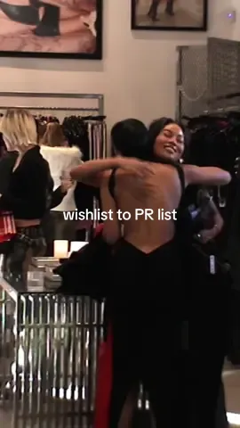 from wishlist to PR list 💎 GIA dreams with ✨ VIP access ✨ #IAMGIA 