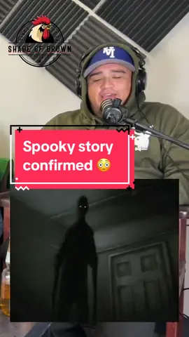 Spooky story confirmed 😳😂 #podcast #foryoupage #foryou #fyp #spooky #haunted 