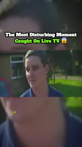 The Most Disturbing Moment On Live TV History 😱 #truecrimetiktok #truecrimetok #england #crimestories 