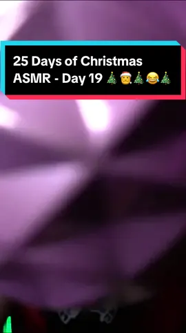 DAY 19 of 25 Days of Christmas ASMR! ❓👉 😂😂😂 WHEN DOES YOUR SCHOOL/WORK GET OFF??? | Christmas ASMR | Big Ornament ASMR | Fast and Unpredictable ASMR | Fast and Aggressive ASMR #Asmr #asmrsleep #asmrcommunity #asmrvideo #asmrtapping #asmrrelax #fastasmr #mouthsounds #mouthsoundsasmr #chaoticasmr #asmrsound #asmrvids #asmrvid #asmrroleplay #asmrtingles #asmrtingle #asmrtriggers #tingles #tinglesounds #tinglesasmr #asmrscratching #asmrwhispering #asmrwhisper #inaudiblewhisper #asmrasmr #gibiasmr #christmasasmr #ornamentasmr