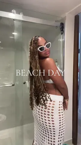 GRWM FOR A BEACH DAY IN @SKIMS + @ZARA flats ..the pictures are 🔥🔥 necklace, tinted spf & lip plumpers tagged above 🫶🏽 #grwm #skimsbathingsuit #gdwm #vacationoutfits #ootdfashion #inspooutfit 