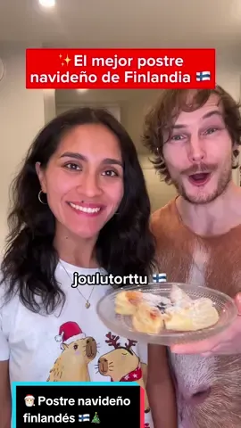 Mi postre navideño favorito de Finlandia 🇫🇮 #navidad #postrenavideño #dulcenavideño #comidanavideña #finlandia #finlandes 