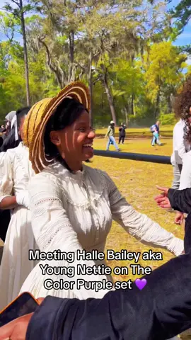 Welcome to the Purple sisterhood! The Color Purple is in theaters starting Christmas Day 💜