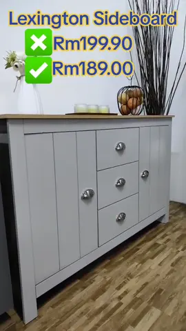 Lexington Sideboard 2 Door 3 Drawer Harga tengah murah guys cepat klik bag kuning #lexingtonsideboad #perabot #cabinet #hargamurah #tiktokshop #synergyhouselexington 