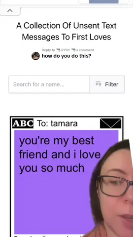 Replying to @🦈 RYRY 🦈 hope this answers any questions! #unsentproject #unsentmessages #textmessages  