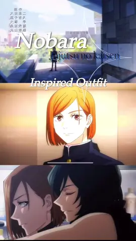 「 ✦ Nobara Kugisaki ✦ 」 inspired outfit Love doing this, now I’m gonna go cry in the corner of my room (ಡ᎔ಡ)… #jujutsukaisen #OOTD #nobarakugisaki #jujutsukaisenoutfitinspo 