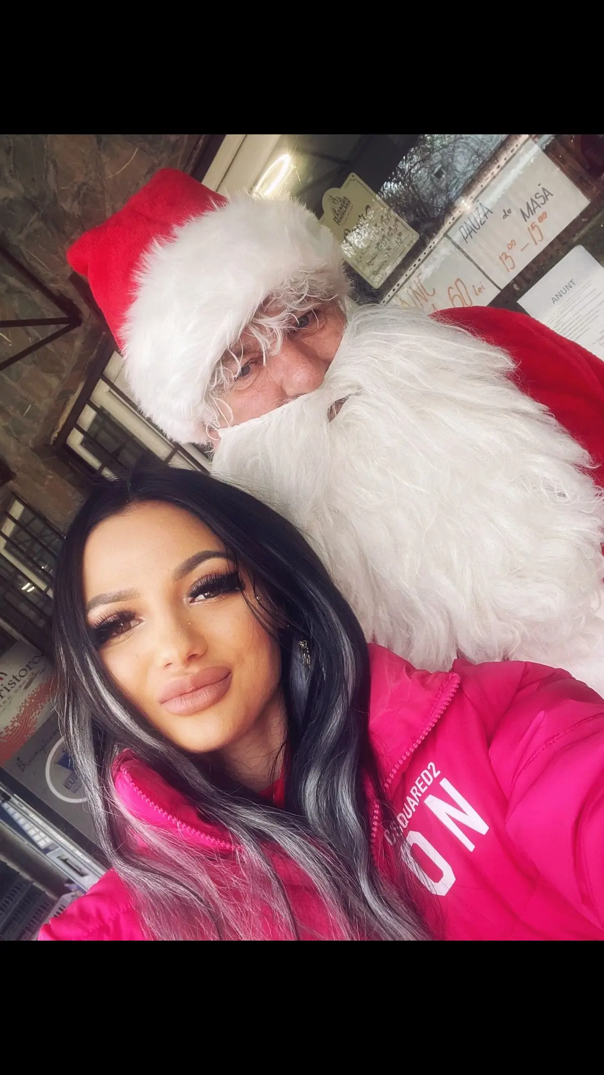 #contesti 🎅 Lam gasit pe mosu 😂😂😂prin sat , mi-a zis ca nu am fost deloc cuminte ,anul asta 🎅😅🤦‍♀️