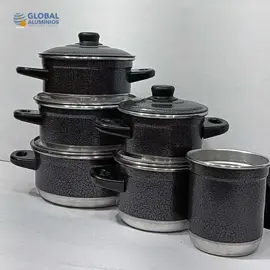 Jogo De Panela Alumínio 5 Pçs Preto Craqueado + Fervedor N12, click no link e confere: https://amzn.to/3vewlv8