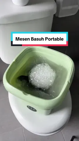 Portable & mudah nak guna. Sesuai untuk kain-kain kecik macam stokin, tali leher, baju, dll. Seluar jeans tu memang tak laa nama pun portable😁