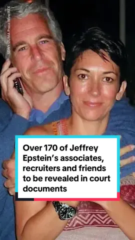 More than 170 of Jeffrey Epstein’s high-profile associates, recruiters and friends will reportedly be revealed at the start of 2024. The decision to release the names comes from a settled lawsuit involving Epstein’s former partner Ghislaine Maxwell. The list could include a number of people from co-conspirators to victims of Jeffery Epstein. #jeffreyepstein #ghislainemaxwell #ghislainemaxwelltrial #jeffreyepstein #fyp #newsfyp #jeffreyepsteincase #crime #crimetok #crimefyp