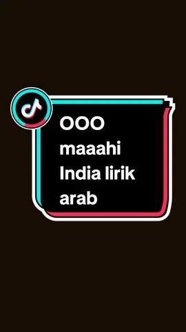 ooo maaahii❤️ #india #arabiclirik #hfdlh_✨ #fyp #arabicsong #CapCut #omahii 