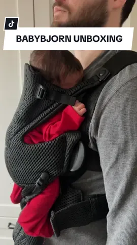 unboxing our new @BabyBjörn baby carrier move… moments before it was hijacked by my husband 🙃 Love how easy it is to put on: just 3 bits to click in, it can be easily adjusted to baby’s height, and we didn’t even crack open the manual. *PR gift #babybjorn #babybjornpartner #babybjorncarrier #unboxing #asmrunboxing #mumsoftiktok #mumlife #mumtok #babiesoftiktok #babymama #newbornbaby #nestingmama #nestingmode #babyessentials 