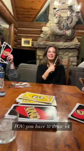 No one gets spared in Uno when there’s giftcards on the line #christmas #familytime #GameNight 
