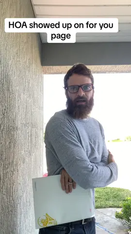 This hoa guy is golden #hoa #neighborhood #foryourpage #hoaguy 
