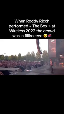 It was THE song of the summer 🤧 #roddyricch #roddyricchbox #roddyricchfans #concert #wireless #london #wireless2022 #roddyricchconcert #thebox #fyp #fypシ 