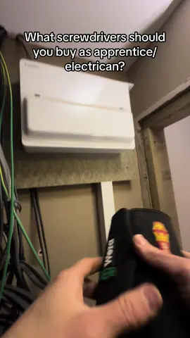 Whats screw drivers shoukd you buy as electrician/ apprentice #tools #sparky #pov #electrician #electriciansoftiktok #fypシ #wera 