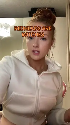 redhead fact of the day: gingers are witches #gingerfacts #ginge #redhead 