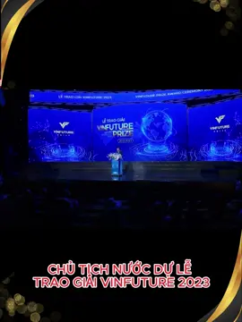 Chủ tịch nước Võ Văn Thưởng dự lễ trao giải VINFUTURE 2023 #nguoivietjapan #vietnam #nhatban #xuhuongtiktok