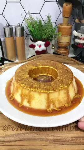 Pudim de ouro ✨🤤 #tiktokreceita #natal 