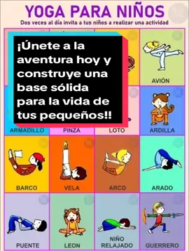 🚀Nuestro Curso Completo de Yoga para Niños es más que una serie de ejercicios; es una emocionante aventura que nutre el cuerpo, la mente y el espíritu de tus hijos.🌈 #YogaParaNiños #AventuraYogui #BienestarInfantil #YogaEnFamilia #PequeñosExploradores #CuerpoYmente #DescubreElYoga 
