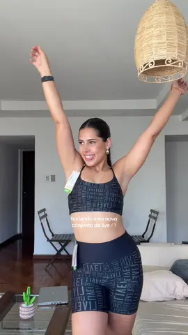 live é meu novo xodó sz #fy #fyp #academiagli #roupas #comprasonline #roupadeacademia #Fitness #GymTok #compras #look #live 