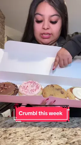 Yall the cinnamon roll cookie was sooo delicious!! #crumblcookies #christmas #2023 #fyp #Lifestyle 