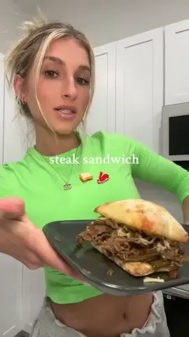 Steak n cheese sammies 🥩🤤🧀 #traderjoesmeals #EasyRecipe Ingredients:                                            - ciabatta bread  - shaved steak  - green bell peppers  - sliced mushrooms  - white onions - pepper jack cheese  - soy sauce  - avocado oil  - sesame oil  - red pepper flakes  - butter  - mayo