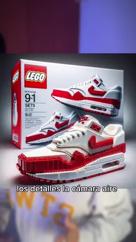 Nike x lego  #ia #nike #lego #inteligenciaartificial #sneakerhead  #sneakers #info 