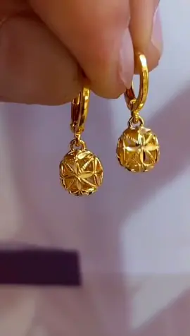 #แฟชั่น #ต่างหู #ทอง 