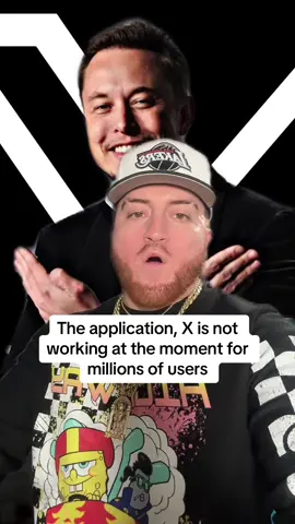 The application, X is not working at the moment for millions of users 
