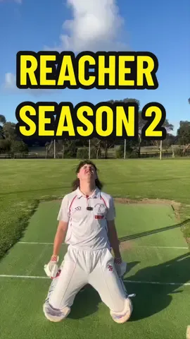 If Reacher was a park cricketer…Right call? Reacher Season 2 out now on @Prime Video AU & NZ #reacher #ad