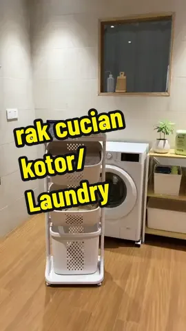 Rovega Laundry Rack  Basket 3  rak cucian kotor #tempat cucian baju kotor gratis ongkir #tempatcucian 