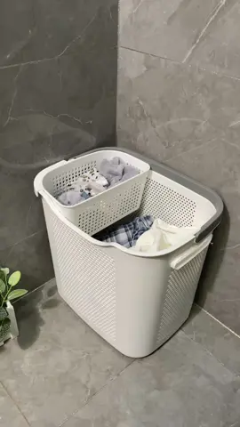 Giỏ đựng quần áo thiết kế có quai xách tiện lợi #giodungquanao #giodungquanaoban #giodungquanaotienloi #giadungtienich #hangnoidiatrung 