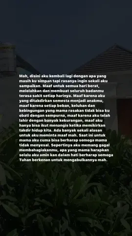Tuhan, kenapa aku yang jadi anaknya mama? #menjadimanusia #bebankeluarga #bebanorangtua #ibu #anak #foryou #bebanmanusia 