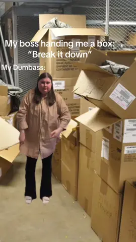 Did i do a good job sir? #fyp #workplace #workplacehumor #breakitdown #warehouse #bluecollar 