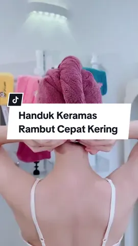Handuk Keramas Rambut Cepat Kering Dengan Karakter Wanita Lucu #handuk #handukmurah #handukkeramas #handukmandi #tiktokshop 