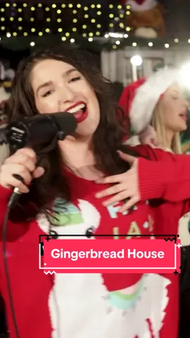 Home for holidays and it’s so ✨sweet✨ #singersongwriter #christmasmusic #gingerbreadhouse #originalmusic #holidayseason 